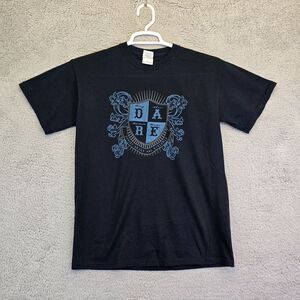 Vintage DARE Shirt Men's M Drug Abuse Resistance Education Short Sleeve‎ Black